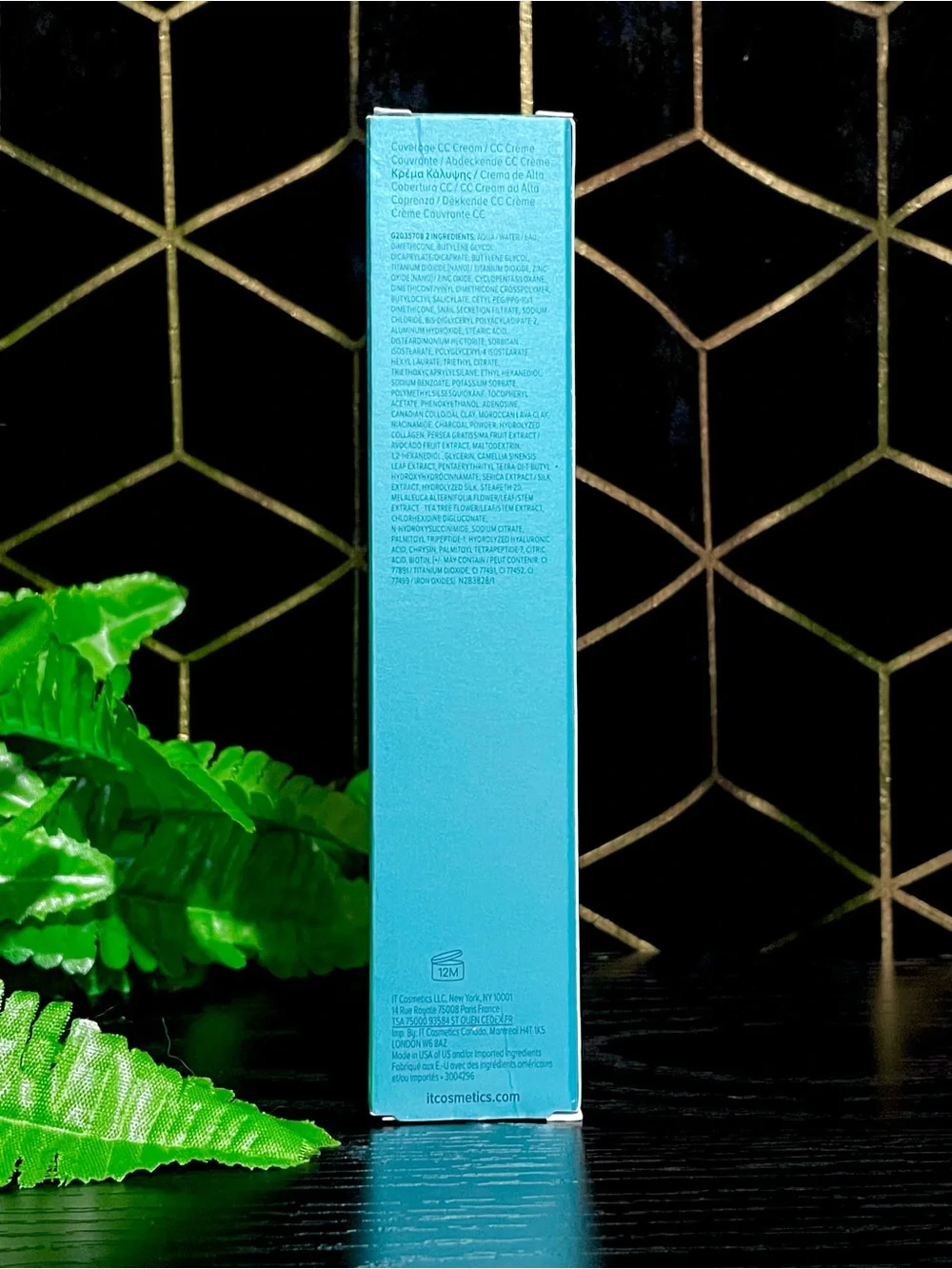 IT Cosmetics CC+ Oil-Free Matte Cream SPF 40 - Shade Deep